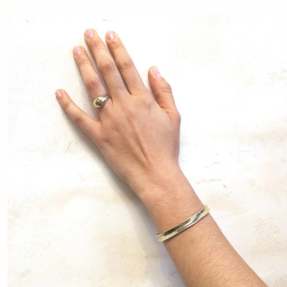 Marisa Mason Frontera Brass Dome Ring